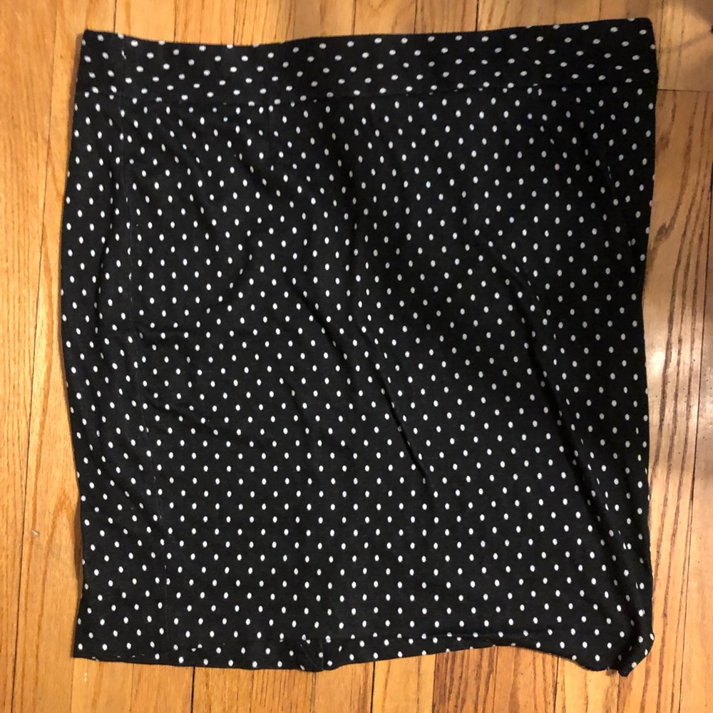Size 20 polka dot pencil skirt